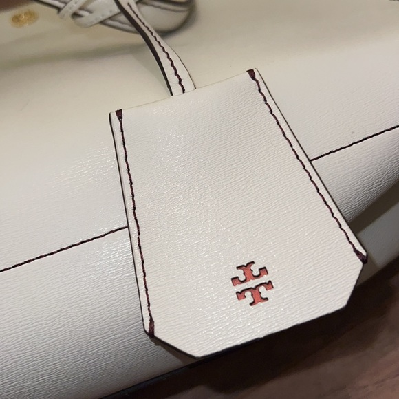 Tory Burch Parker Ivory Mango Large Tote - Picture 14 of 16